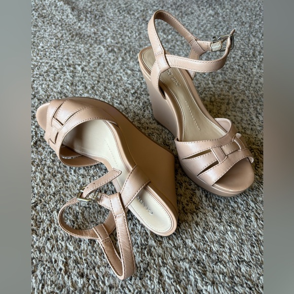 Gianni Bini Women’s Slingback Wedge Shoes size 6 - Picture 3 of 14